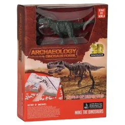 Dino Skelet Bikken - Rood- Clearance