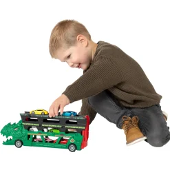 Dino Transporter met Afschietfunctie, 7dlg.- New