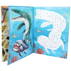 Depesche Dino World Dino World Nummer Stickers Stickerboek Hot