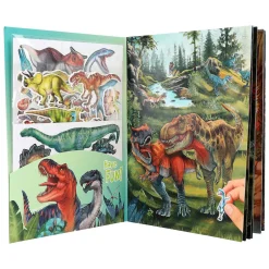 Dino World Stickerboek met Puffy Stickers>Depesche Dino World Sale