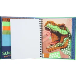 Dino World Stickerboek Sticker Your Picture-Depesche Dino World Sale