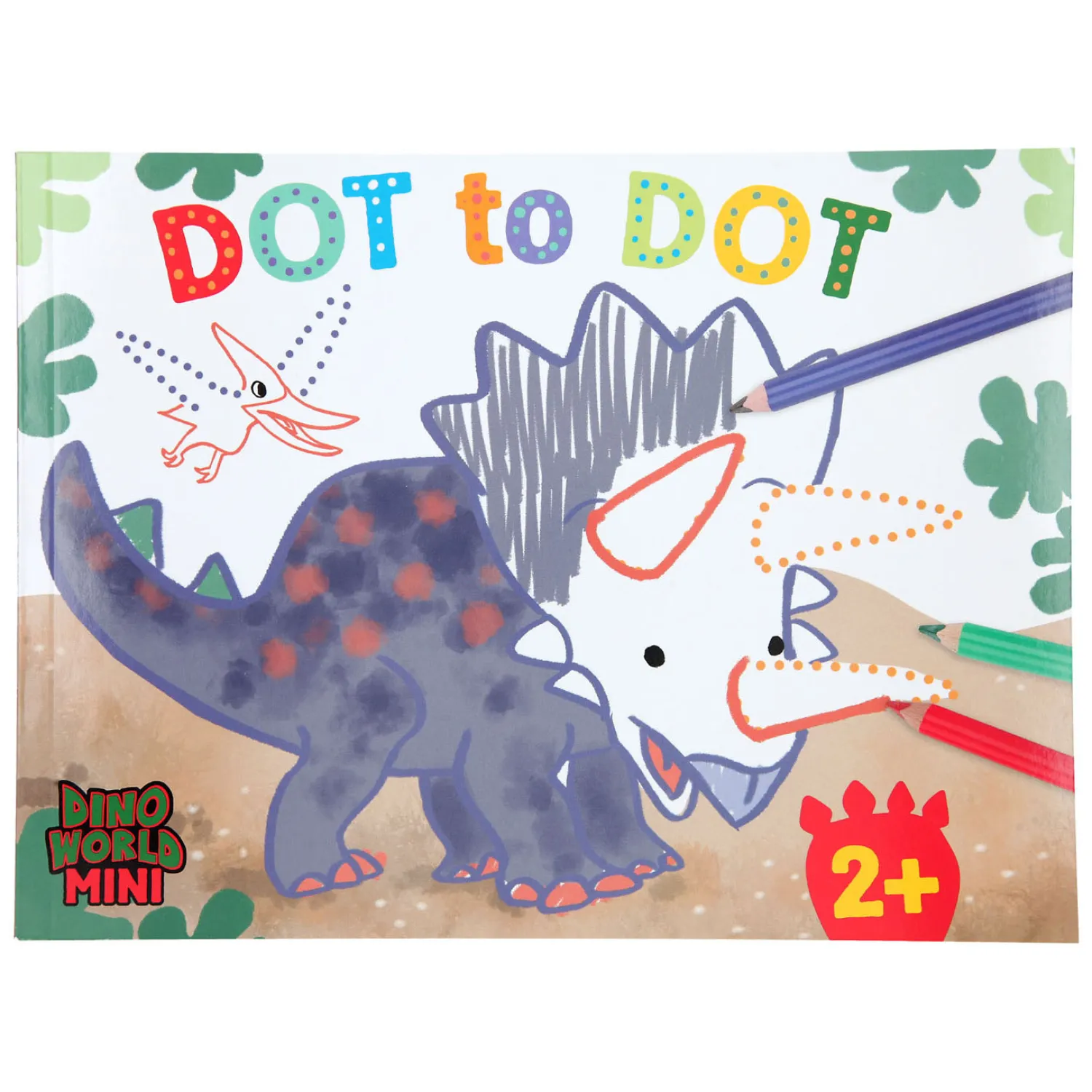 Dino World Stip naar Stip Kleurboek Mini Dino>Depesche Dino World Sale