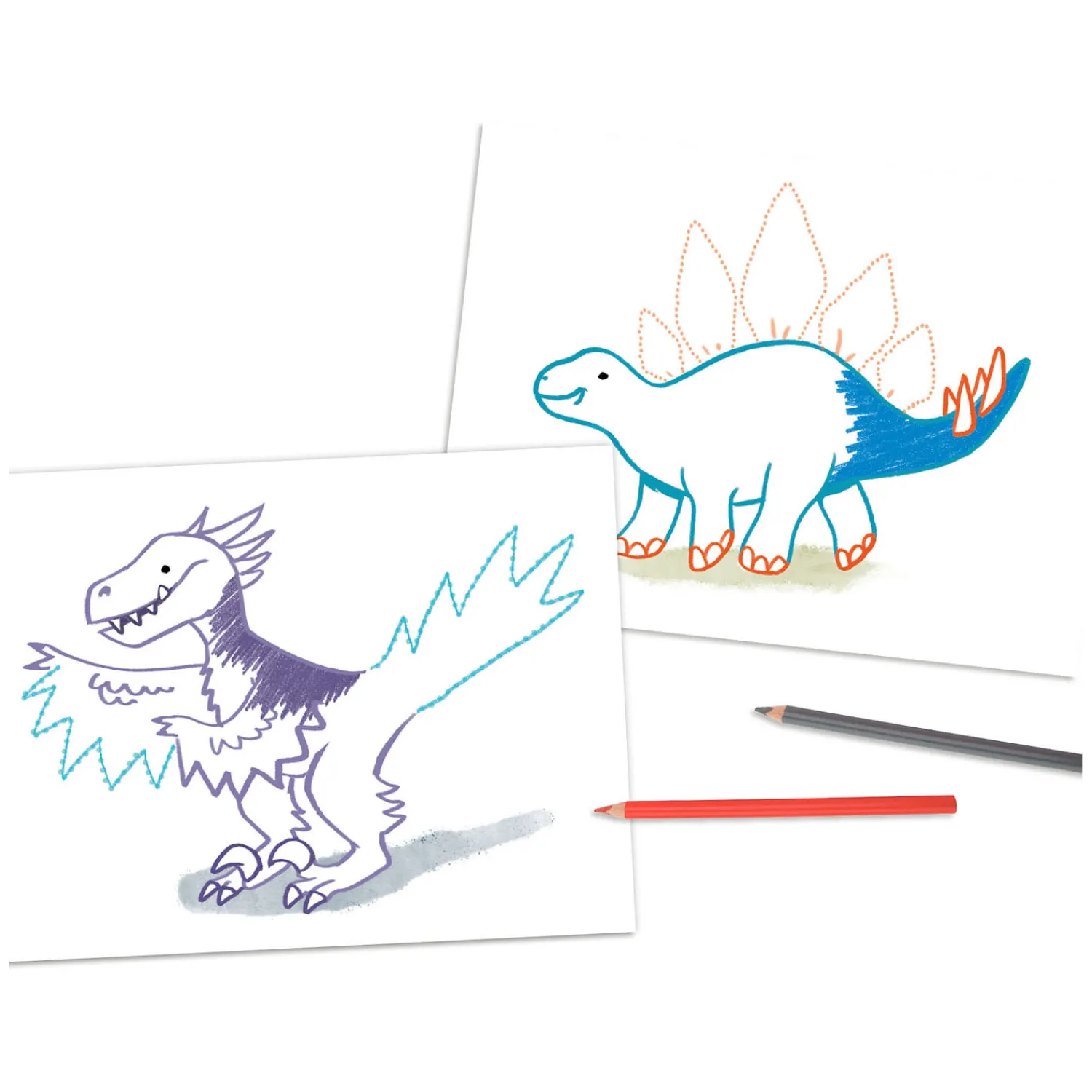 Dino World Stip naar Stip Kleurboek Mini Dino>Depesche Dino World Sale