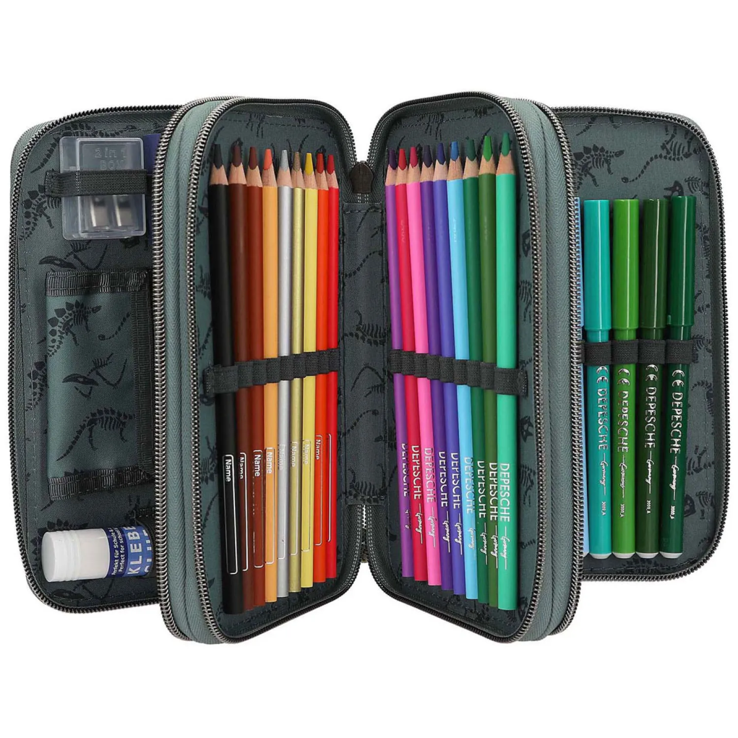 Dino World 3-vaks Etui Bite>Depesche Dino World Sale