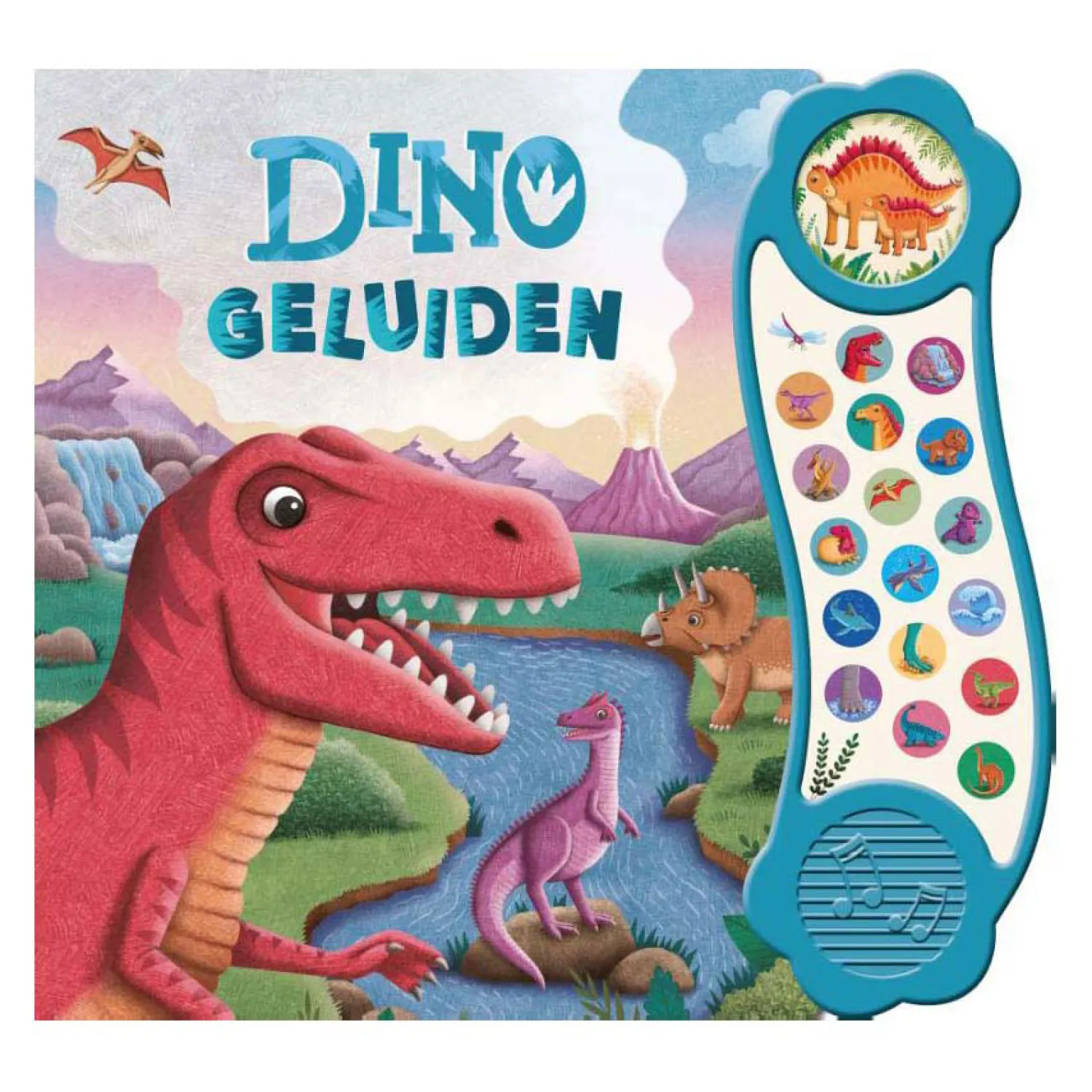 Dinogeluiden Boek - 18 Geluiden>Rebo Publishers Hot
