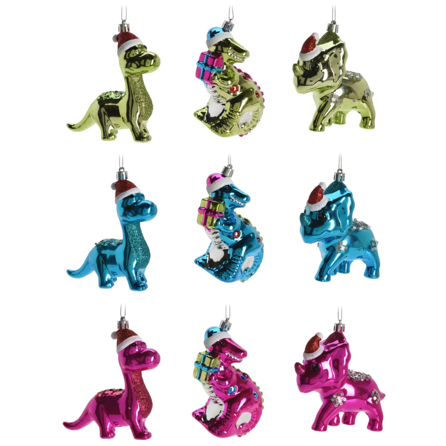 Dinosaurus Kersthanger, 27st.- Clearance