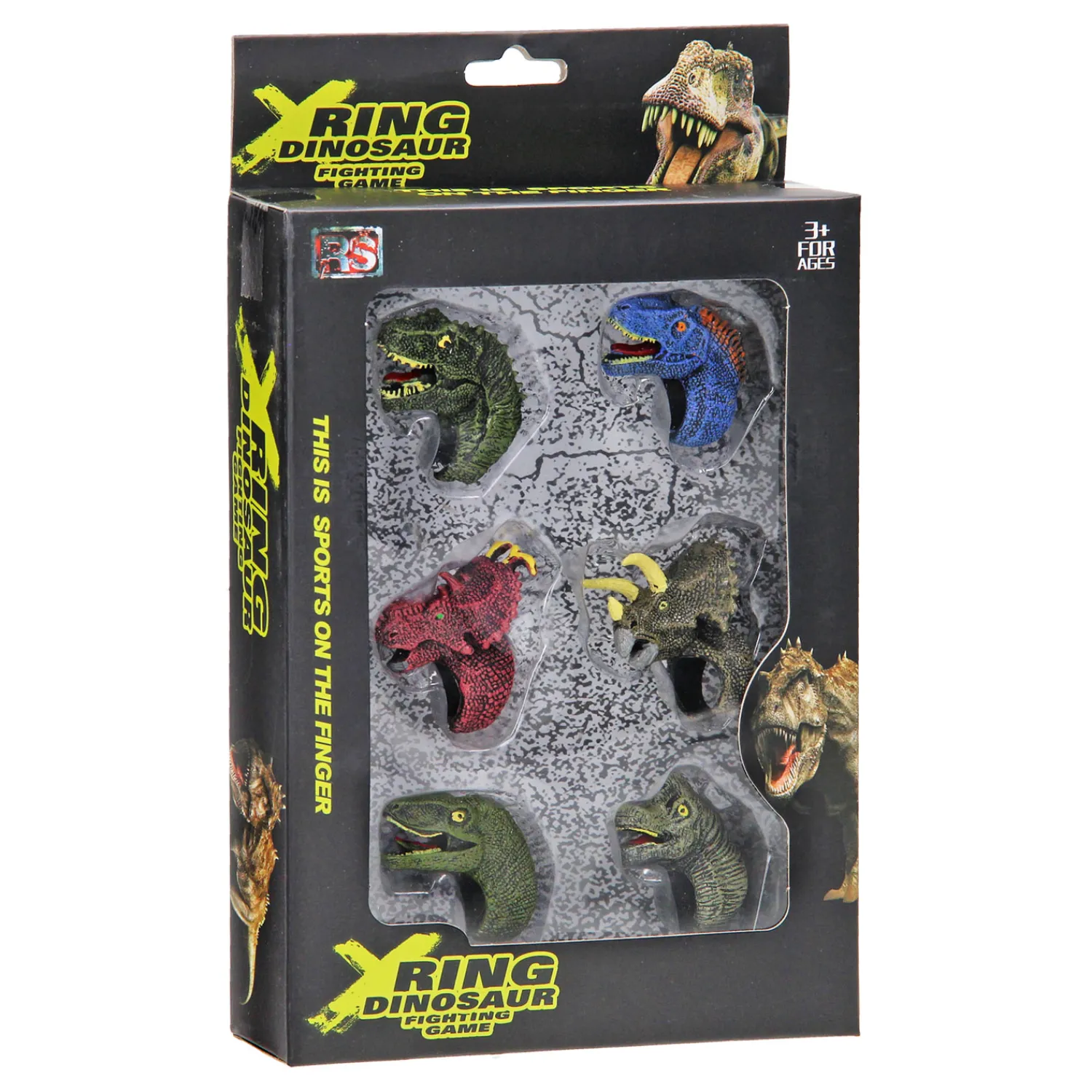 Dinosaurus Vingerpopjes 3D-