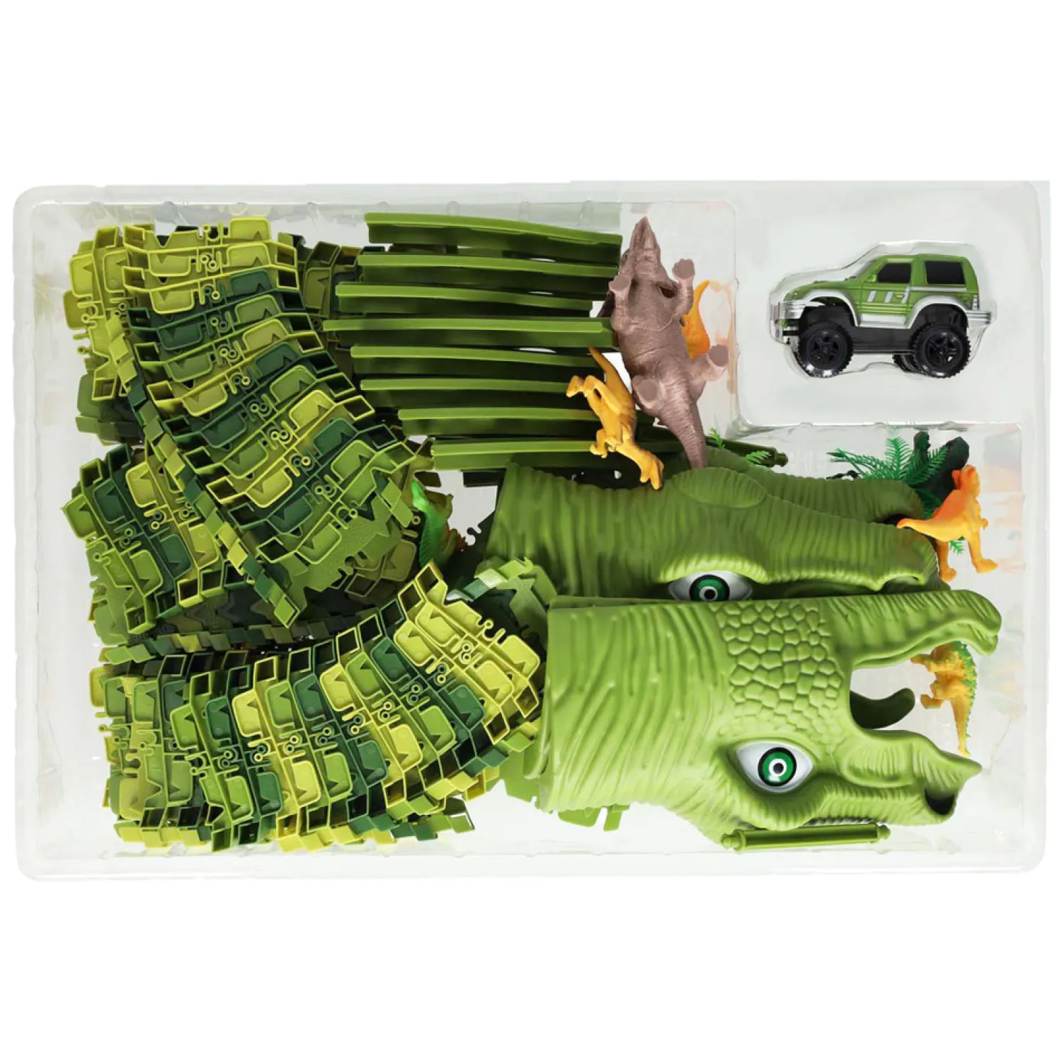 Dinotrack Uitgebreid Speelset, 200dlg.>