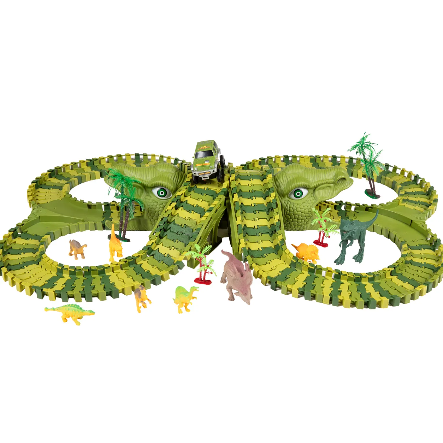 Dinotrack Uitgebreid Speelset, 200dlg.>