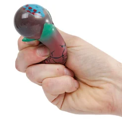 DinoWorld Anti Stress Knijp Ei met Dinosaurusfiguur-