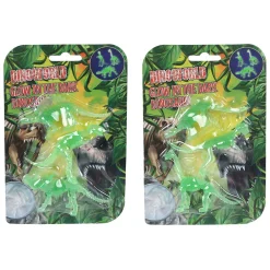 DinoWorld 3D Dinosaurus Glow in the Dark - 3st.-