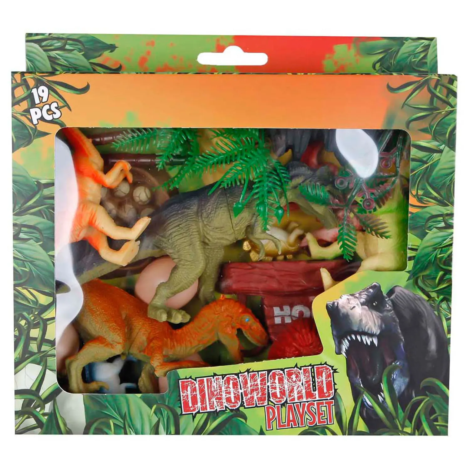 DinoWorld Dinosaurus Speelset, 19dlg.> New