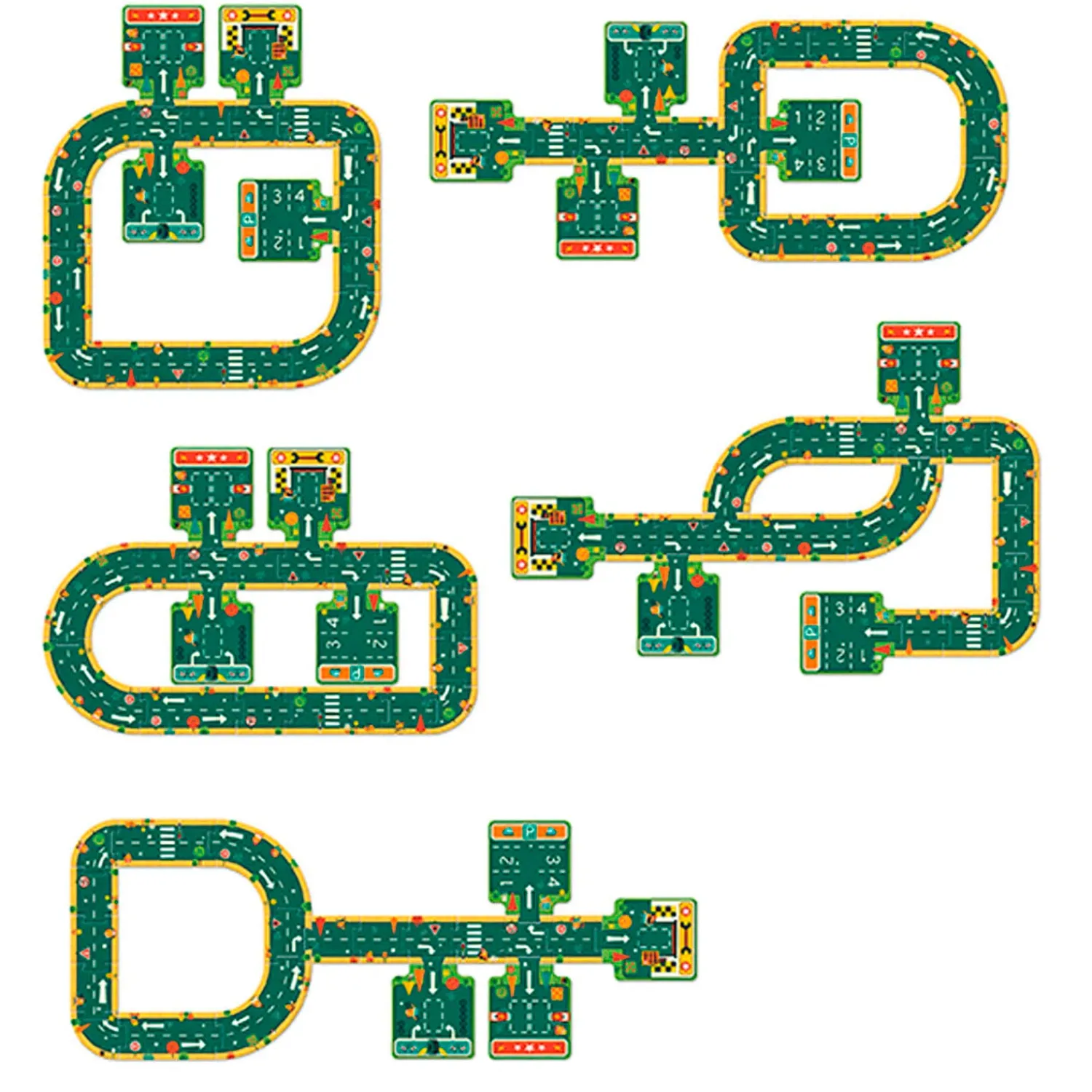 Djeco Autoweg Puzzel, 21st.> Outlet