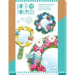 Bloemen Spiegels Knutselset, 3st.-Djeco Online