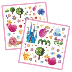 Boekje Stickers Prinses Marguerite - 160dlg.-Djeco
