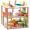 City House  Houten Poppenhuis incl. Meubels-Djeco Best
