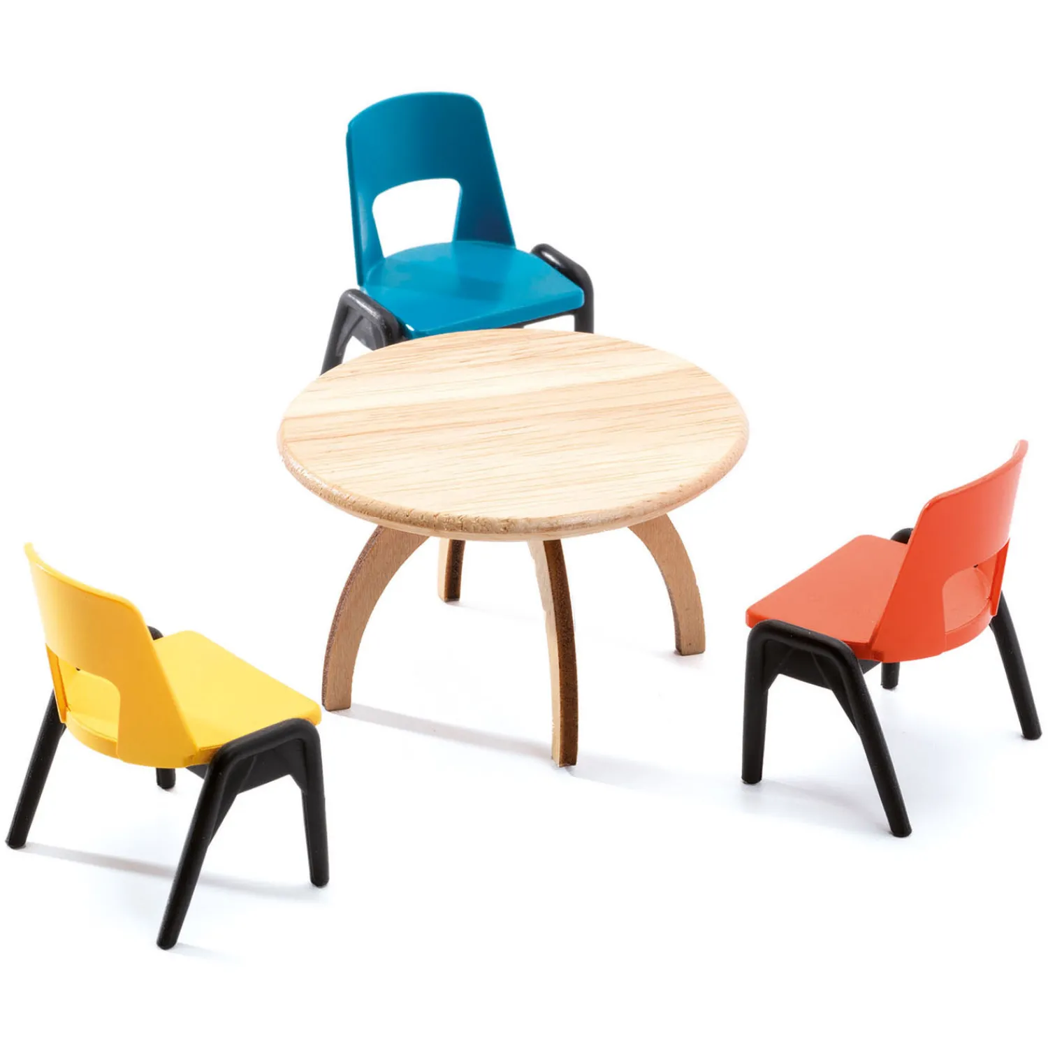 City House Houten Poppenhuis incl. Meubels-Djeco Best