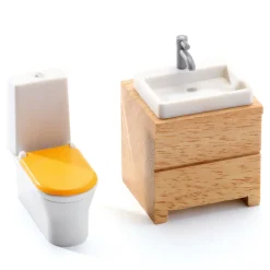 City House Houten Poppenhuis incl. Meubels-Djeco Best