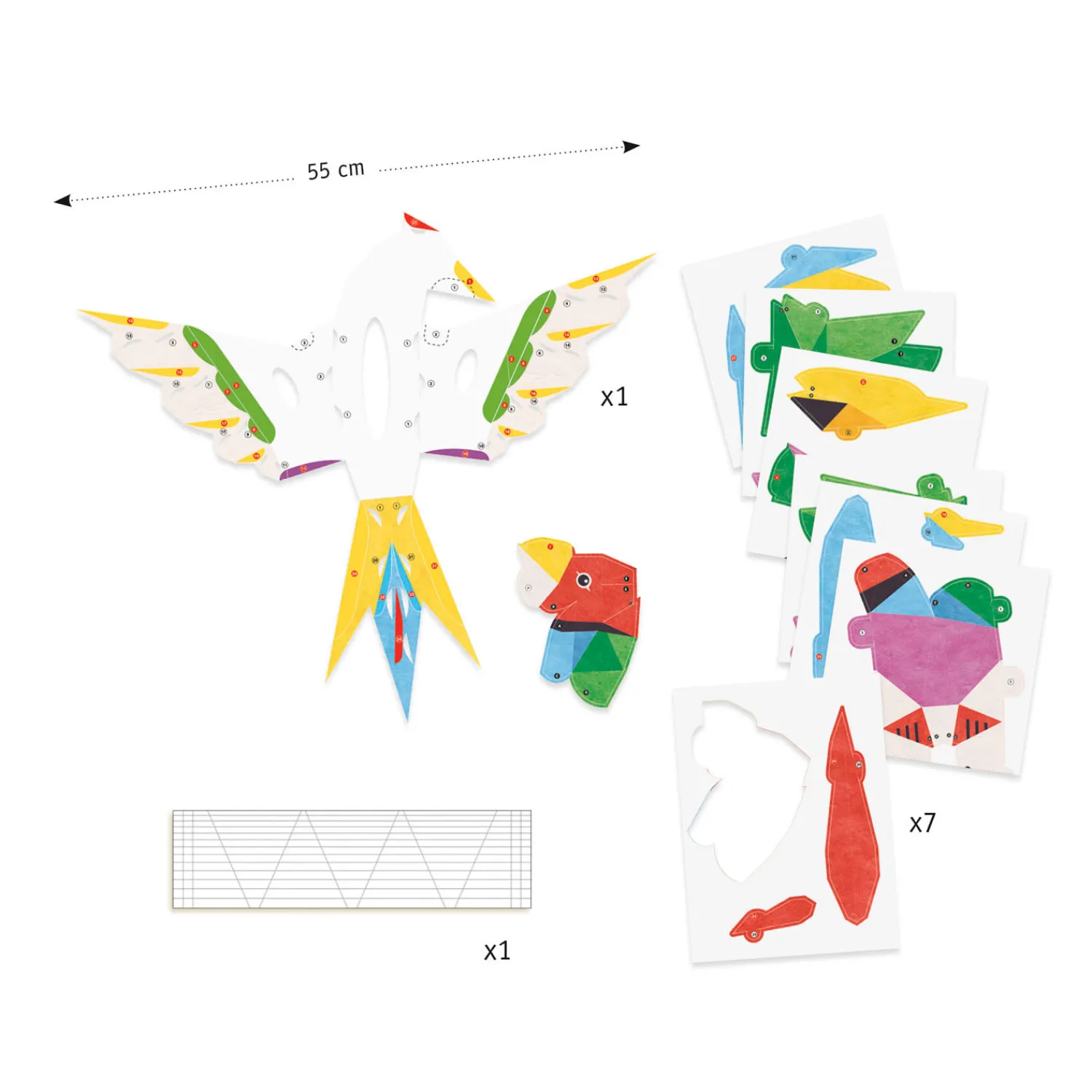 3D Poster Maken - Vogel>Djeco Discount