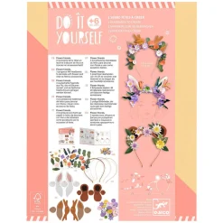 DIY - Knutselset Dierenhaarband - 3 Haarbanden-Djeco Outlet