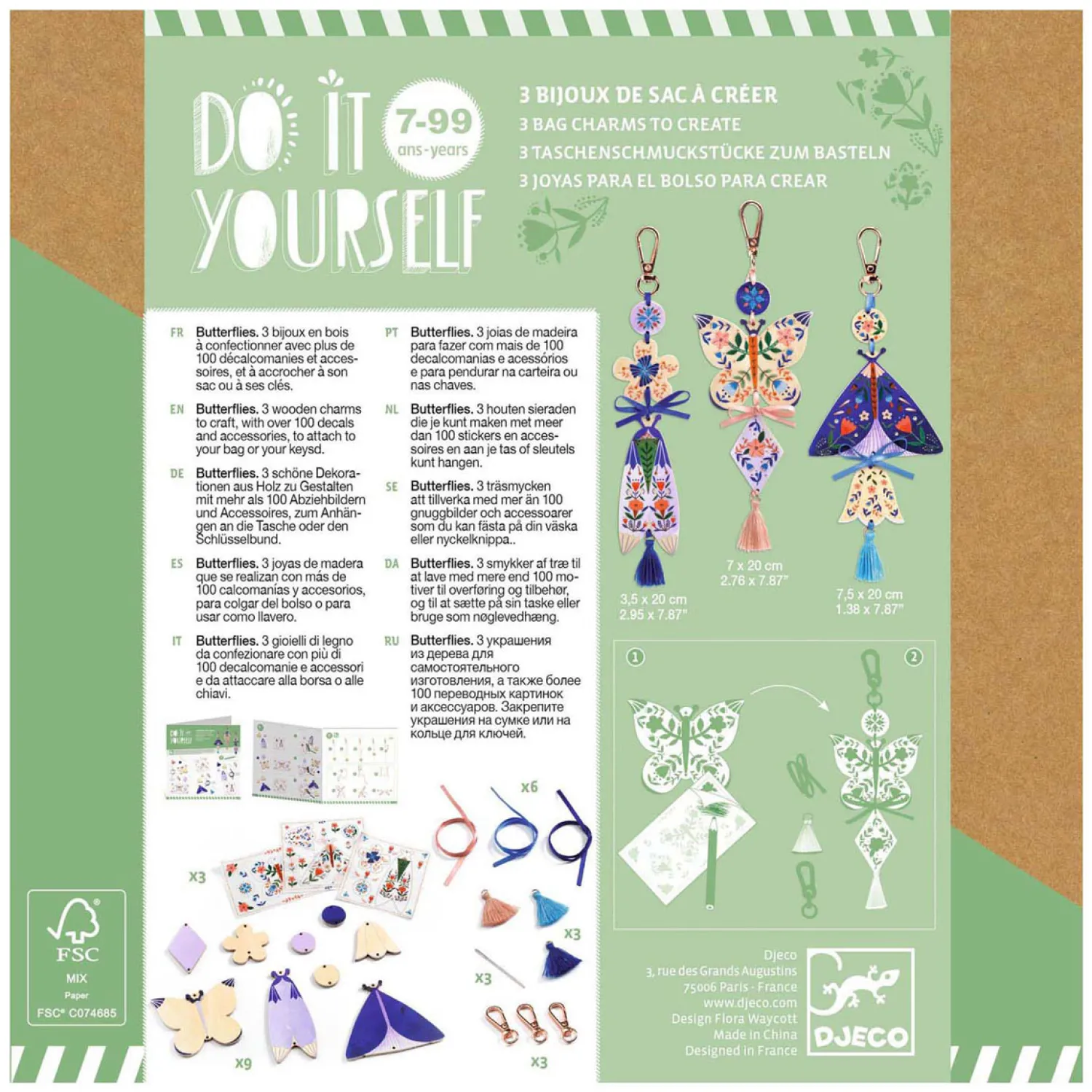 DIY - Knutselset Houten Sieraden Maken>Djeco