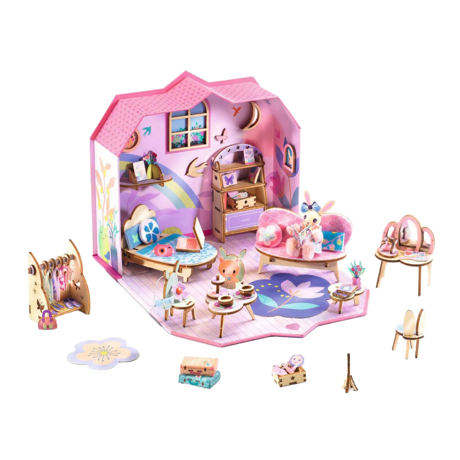 Djeco DIY - Knutselset Huisje Maken Rosie Online