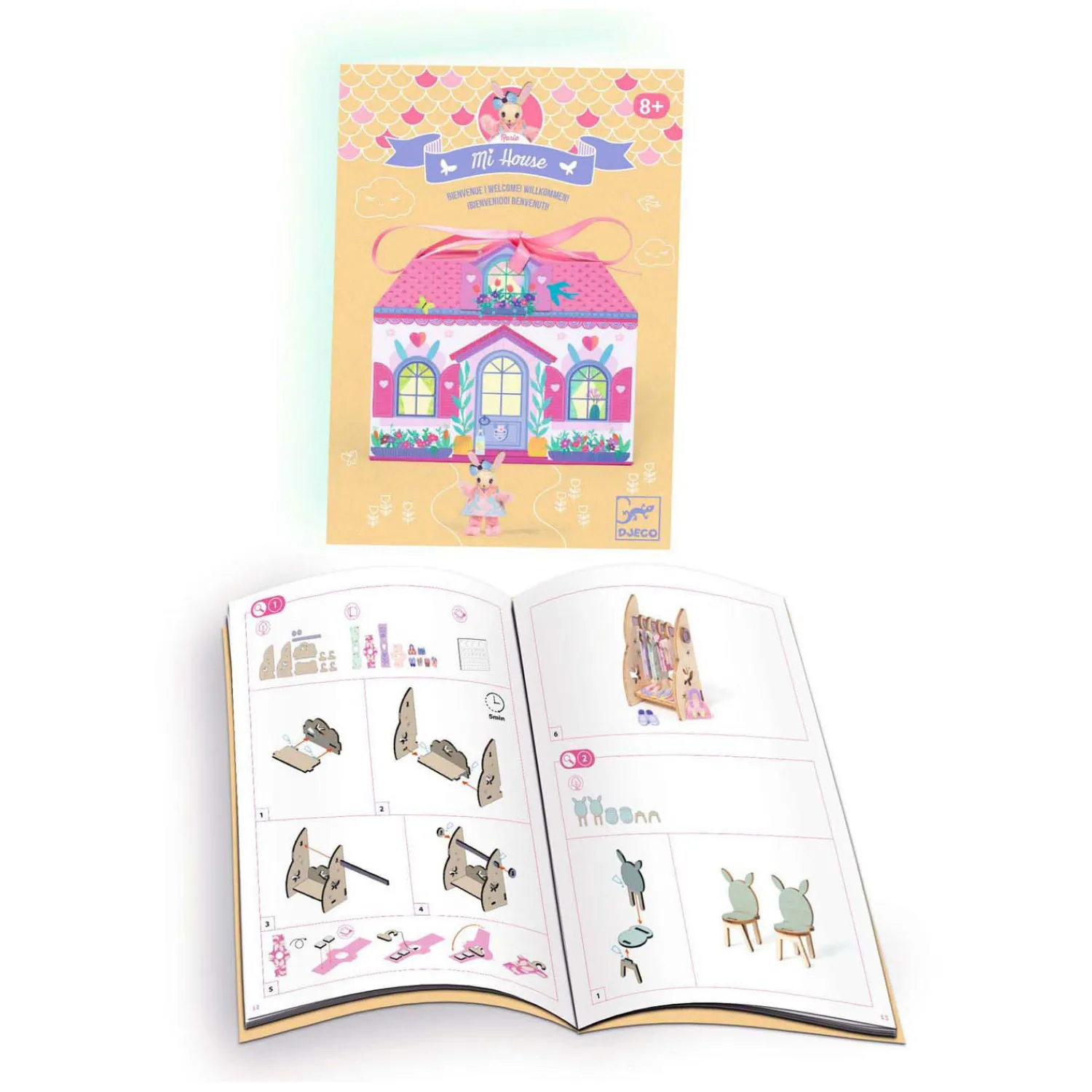 Djeco DIY - Knutselset Huisje Maken Rosie Online