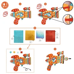 Djeco DIY - Knutselset Raketten en Ruimteschippen><noscript><img width=