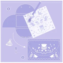 Djeco DIY - Knutselset Tasje en Portemonnee Discount