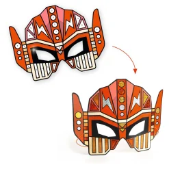 DIY - Masker Super Robots - 4 Maskers-Djeco Best