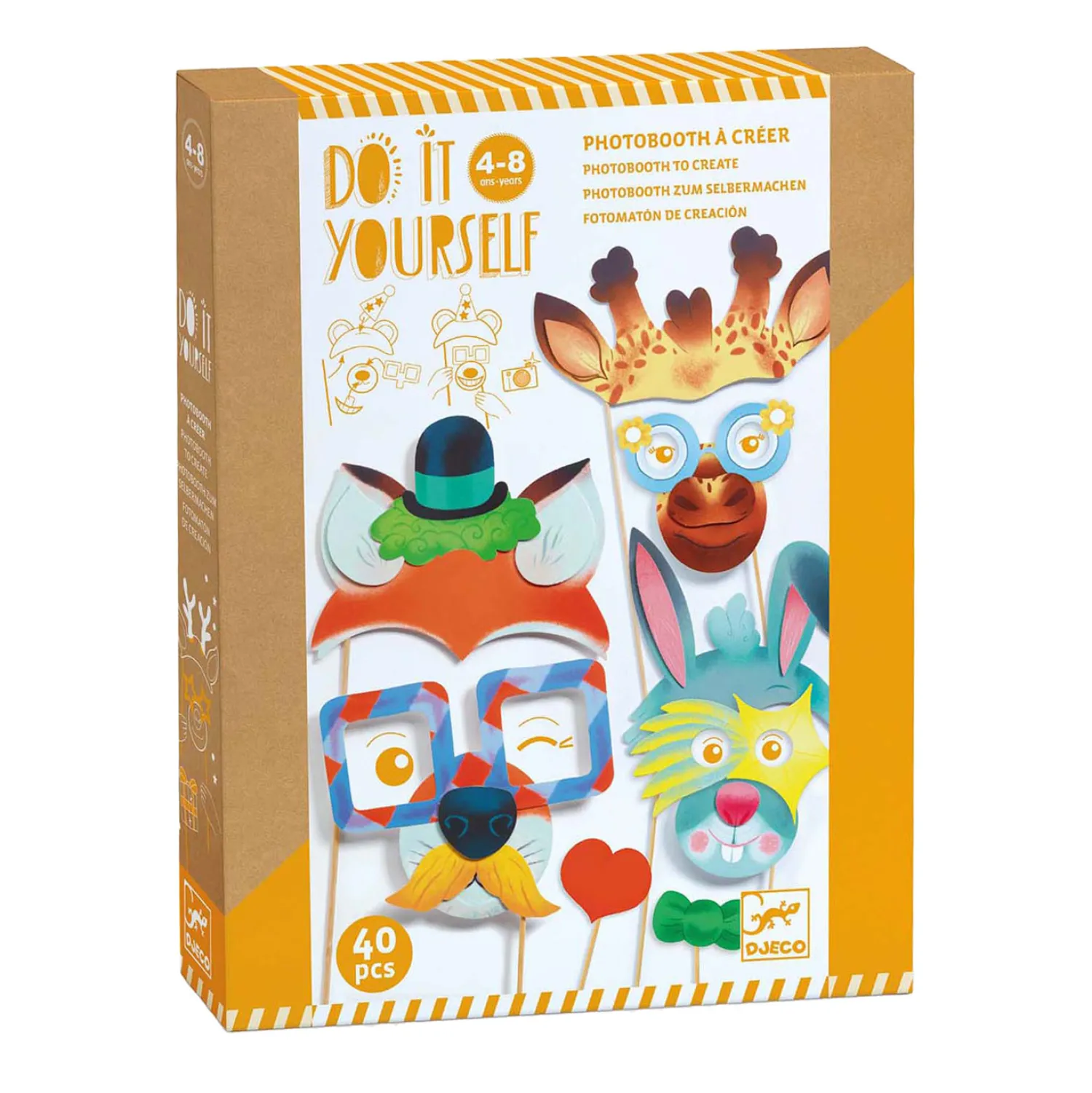 Djeco DIY - Photobooth Knutselset - 40dlg.> Outlet
