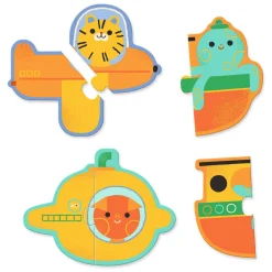 Duo Puzzel Voertuigen - 10 Puzzels><noscript><img width=