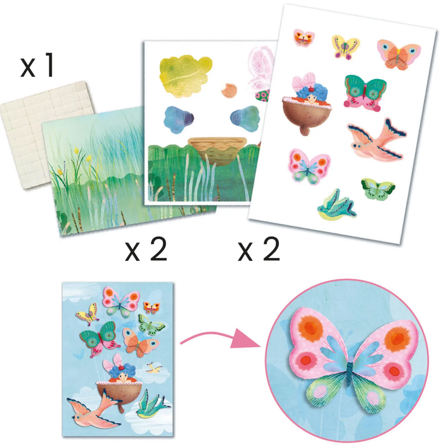 Djeco Fairxy Box Knutselset Outlet