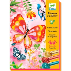 Djeco Glitterschilderijen - Vlinders Outlet