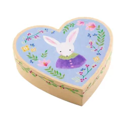 Hartvormige Doosje Konijn met 3 Armbanden-Djeco New