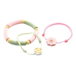 Hartvormige Doosje Konijn met 3 Armbanden-Djeco New