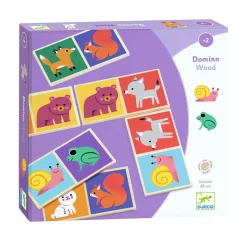 Djeco Houten Dominospel - 28dlg