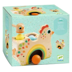 Houten Hamerspel met 3 Ballen>Djeco Clearance