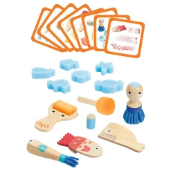 Houten Hulpstukken Schilderen - 13dlg.-Djeco Best
