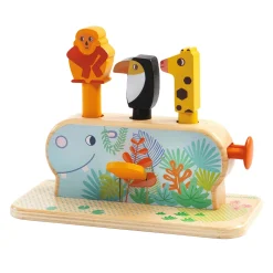 Houten Multi Pop Dieren>Djeco Outlet