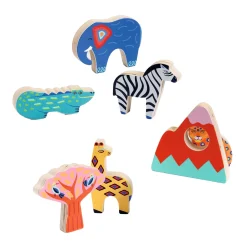 Houten Puzzel Savanne - 7dlg.-Djeco Online