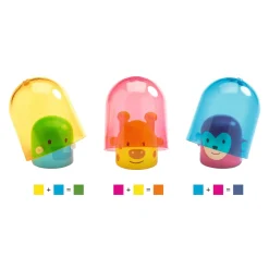 Houten Regenboogtrein-Djeco New