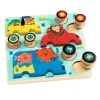 Djeco 2-in-1 Houten Puzzel Spel Outlet
