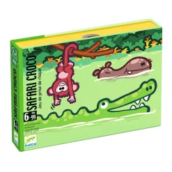 Kaartspel Safari Croco - 2 tot 5 Spelers-Djeco