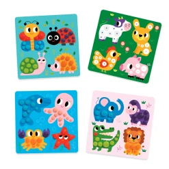 Kleiset Dieren - 6 Kleuren Klei-Djeco Online