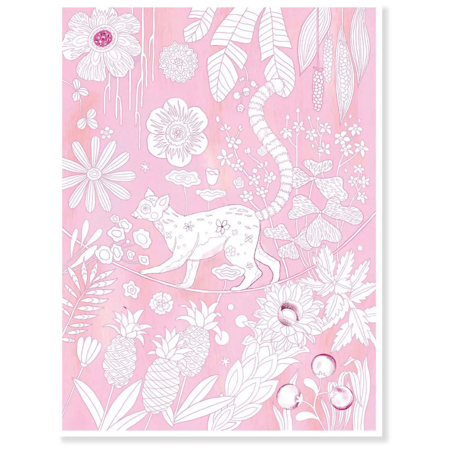 Kleurplaten Wilde Dieren>Djeco Hot