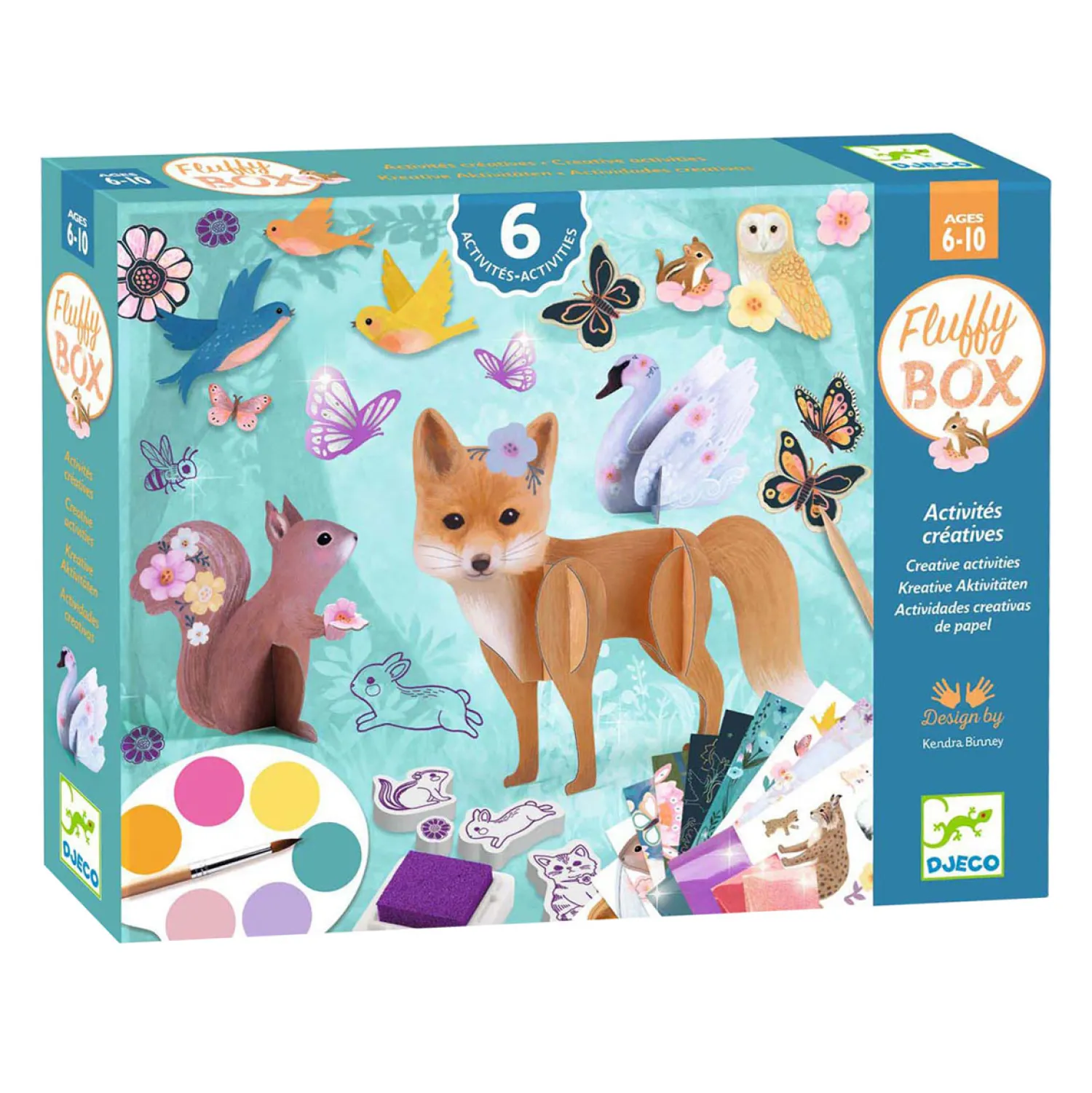 Djeco Knutseldoos met 6 Creatieve Activiteiten Hot