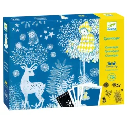 Knutselen Cyanotype Navulset - Nachtelijke Savanne-Djeco Online