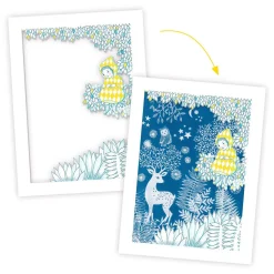 Knutselen Cyanotype Navulset - Nachtelijke Savanne-Djeco Online