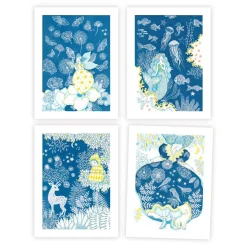 Knutselen Cyanotype Navulset - Nachtelijke Savanne-Djeco Online